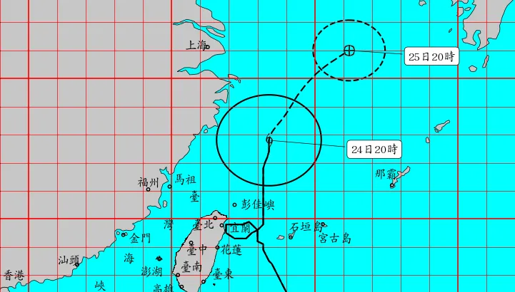 遠離仍不忘重擊！薔琵海警20:30解除　雨彈狂炸警戒中