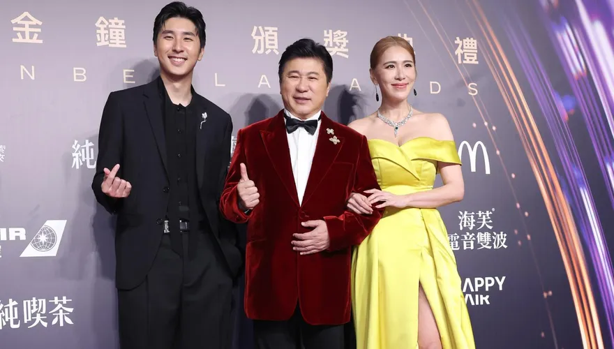 金鐘61/胡瓜攜兒女走紅毯圓夢 ！小禎辣曬事業線：這條路很漫長