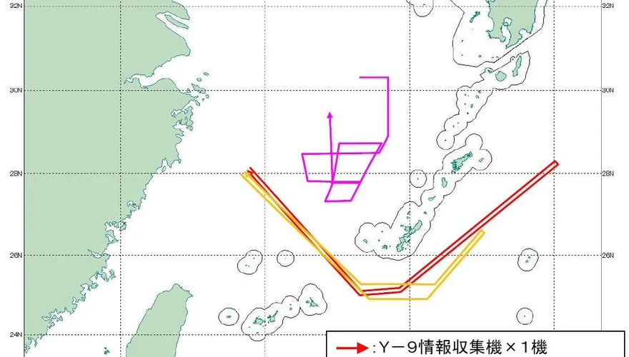 陸海警船伴海軍艦艇通過鹿兒島海峽　日防衛省首曝路徑