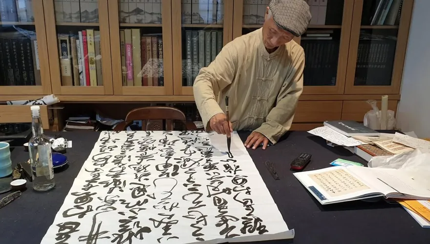國寶書法家杜忠誥辭世享壽77歲　楊渡發文悼念