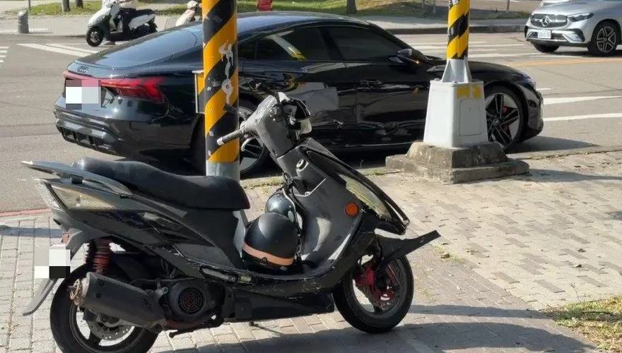 剛結束值班！台中消防分隊長路口遭撞命危　同仁集氣盼奇蹟