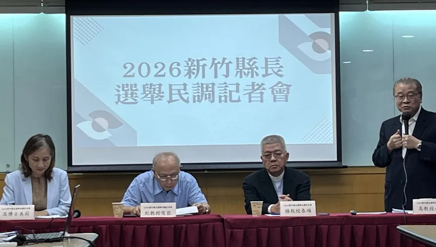 新竹縣長最新民調！徐欣瑩44.1%領先鄭朝方6.4個百分點　藍營78%支持者歸隊