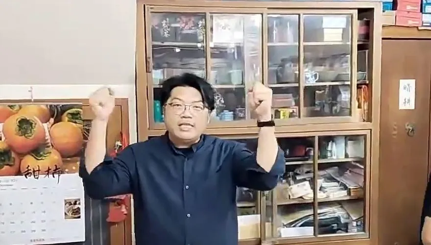 抽完號次就被搜索！竹崎鄉長候選人何子凡：寧死不屈