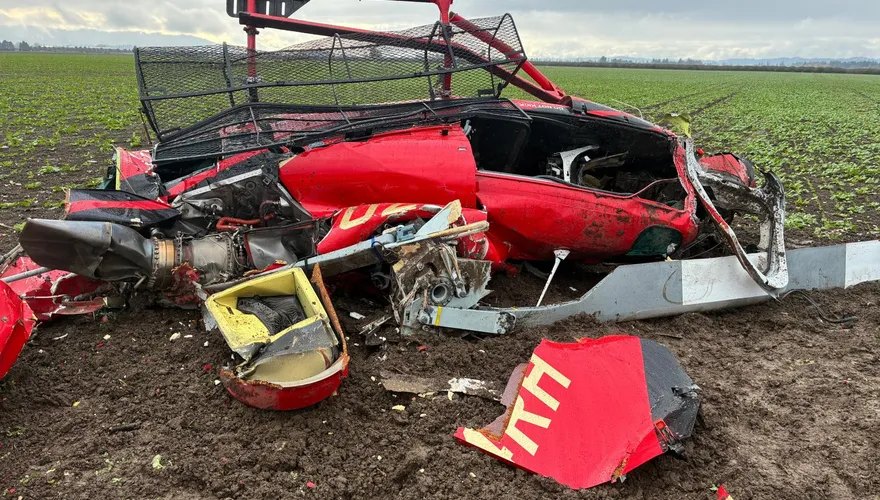 美國奧勒岡州慘烈空難！2直升機空中相撞墜落農田釀3死