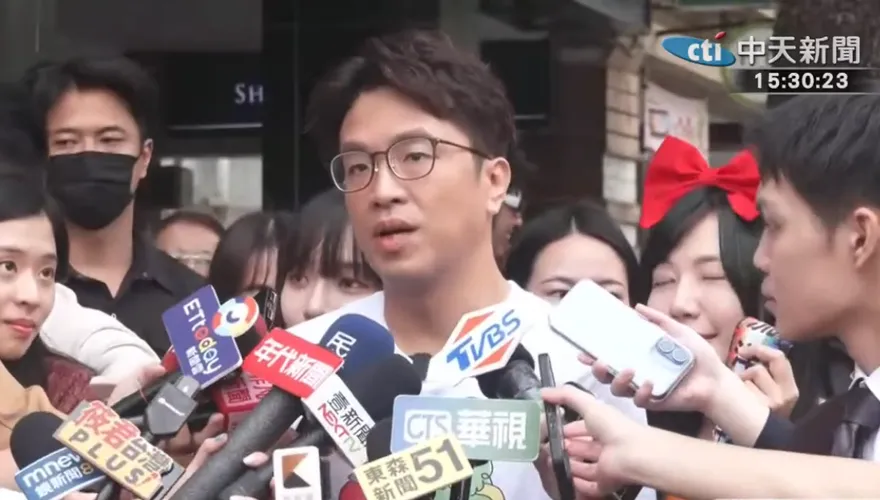 辯論結束赴同志遊行　沈伯洋喊：積極創造「友善空間」