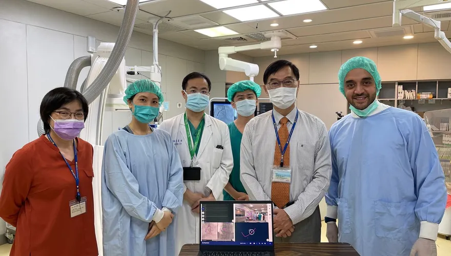 敏盛率先導入數位手術示範平台　以混合實境科技向全世界直播先進治療技術
