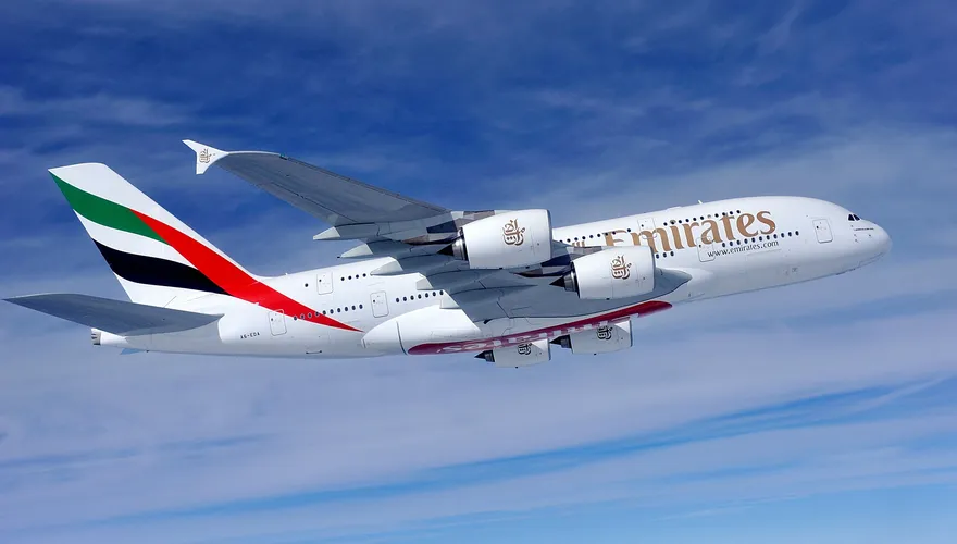 拍飛機抽機票！阿聯酋航空宣布：「這天」拍到A380客機飛抵台灣身影　抽2張「杜拜來回機票」