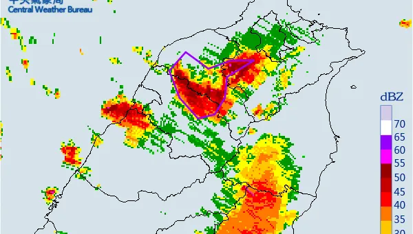 快訊/國家警報又響！大雷雨轟炸「3縣市」　這地區更發佈山區暴雨災防告警