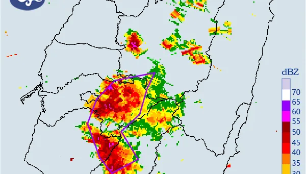 快訊/國家警報響起！「6縣市」發布大雷雨警訊
