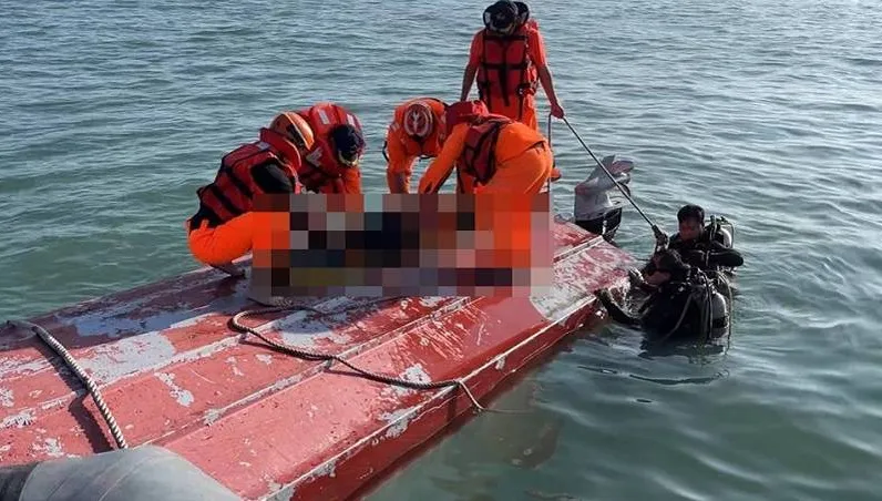 金門大陸漁船拒檢翻覆2死！家屬抵達招魂　海巡署全程協助治喪