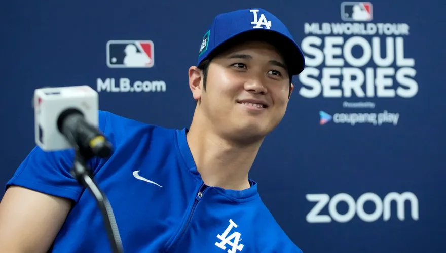 道奇MVP三人組韓國亮相！水原翻譯解圍　大谷：期待對決從小偶像達比修