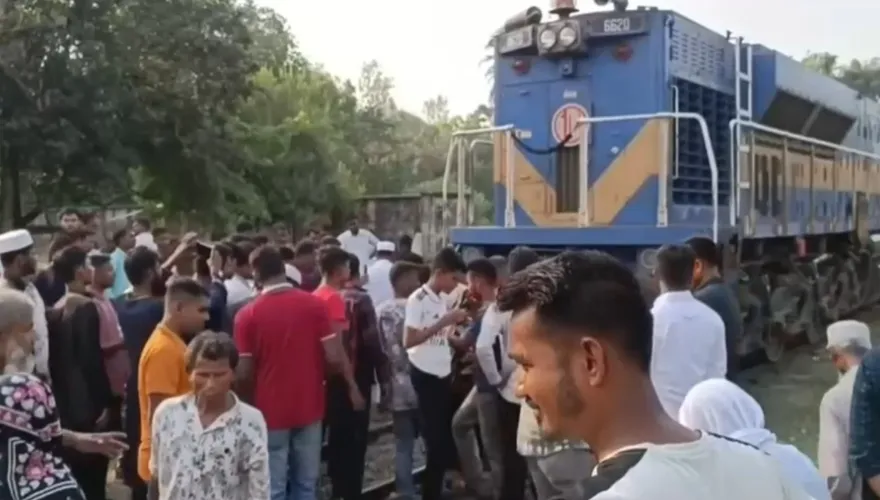 鐵路詭譎命案！遺體卡火車膝蓋下全消失　女子雙腿肉遭摩擦削平