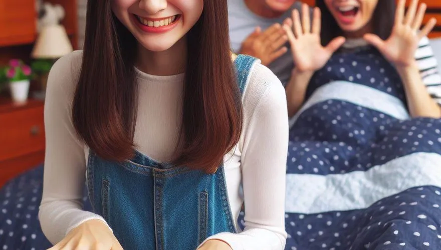 一首歌的時間！妹子彈琴爸媽跟著「拍手聲」一停跟著停　網：音控的愛