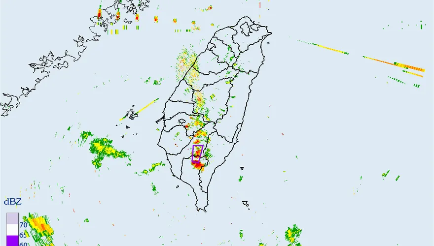 快訊/國家警報響了！高屏雨彈開炸「2區域」暴雨來襲　警報持續2小時