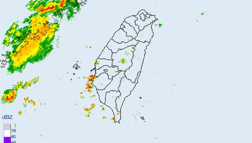 快訊/國家警報大響！「1縣市」急發大雷雨告警　雨彈警戒範圍曝光