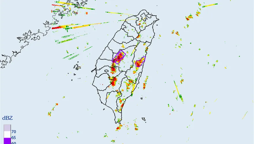 快訊/「3縣市」大雷雨開炸！氣象署示警：慎防雷擊、溪水暴漲