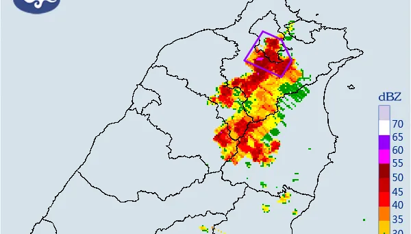 快訊/雨區擴大！大雷雨轟炸雙北　「3地區」防暴雨