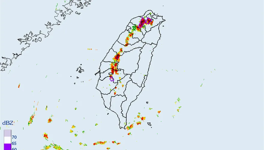 快訊/雙北國家警報大響！「6縣市」雨彈狂炸時程曝光