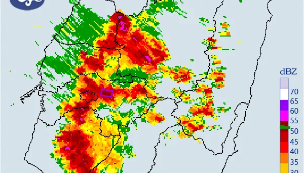 快訊/紅色警戒！4縣市雷雨炸到17:00　低窪地區注意淹水