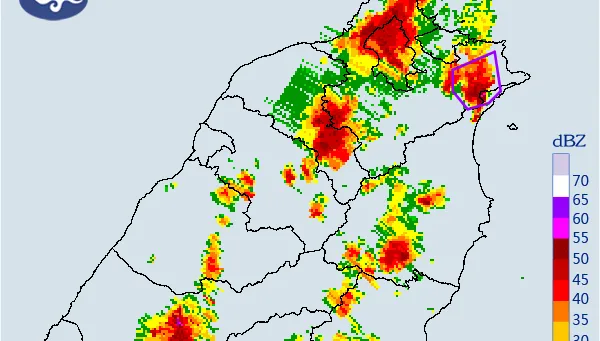 快訊/新北、桃園暴雨狂下「國家警報大響」　虎豹潭警戒到傍晚17:09