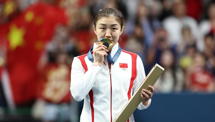 陳夢奧運桌球女單奪金「獎金超1800萬」　「莎頭」組合將獲贈6公斤黃金