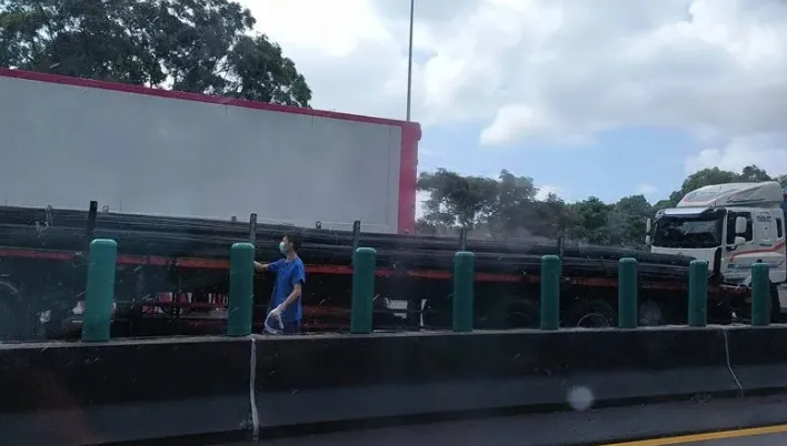 快訊/天雨路滑！國3清水段7起車禍釀19車追撞　1輕傷