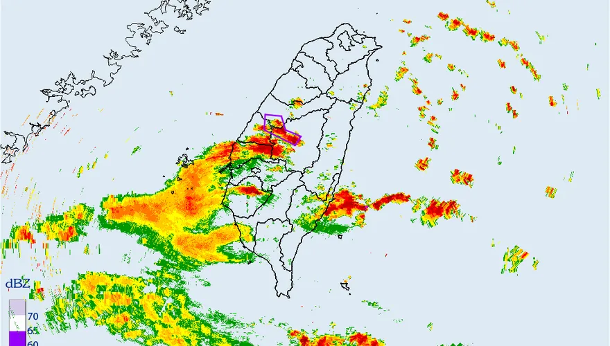 快訊/國家警報又響了！大雷雨轟「3縣市」　最新示警區域曝