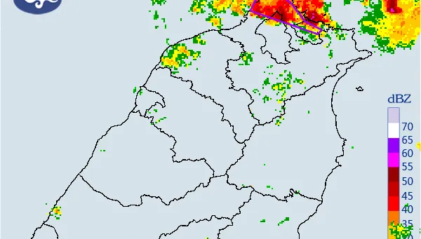 快訊/「熱低壓」狂轟炸！「3縣市」續發大雷雨訊息　影響時程曝光