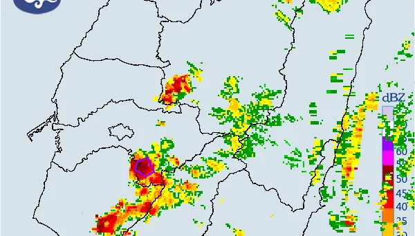 快訊/下班注意！中埔、大埔、白河、東山大雷雨強灌　影響時程曝光