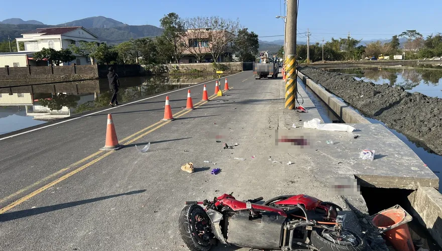 影/魂斷異鄉！宜蘭移工騎電動機車雙載撞貨車　1死1傷