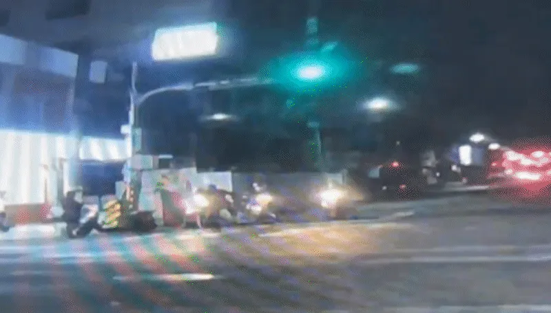 影/台東爆停紅燈持刀殺人　身分疑遊民、騎士行車糾紛