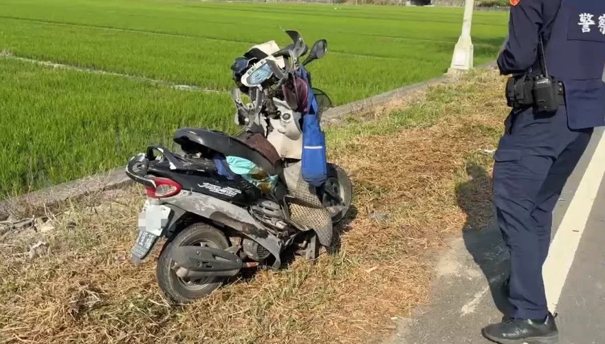 雲林詭死車禍！女騎士「突逆向撞小白」車全毀身亡