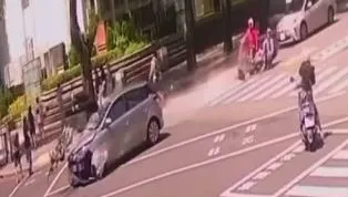 2秒奪命畫面曝！成大7旬嬤暴衝害1命　同條路1年前也1死