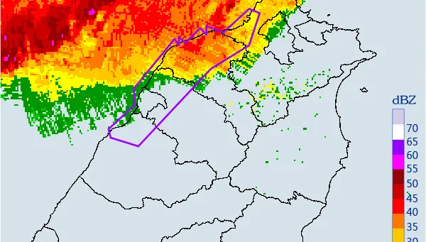 北部接招！5地深夜雷雨轟2小時　11縣市夜雨下到天亮