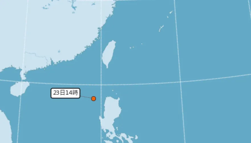 「竹節草」恐大迴轉撲向台灣　專家：注意外圍環流降雨