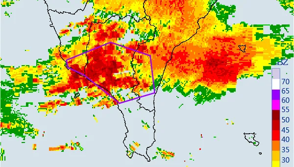 大雷雨猛炸7縣市！慎防劇烈降雨、雷擊　示警區域曝光