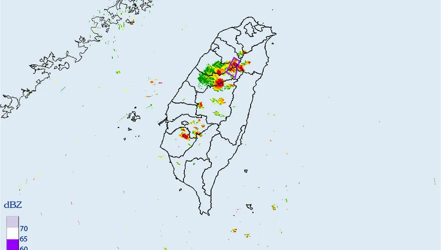 午後大雷雨開炸！4縣市注意劇烈天氣　山區慎防土石流