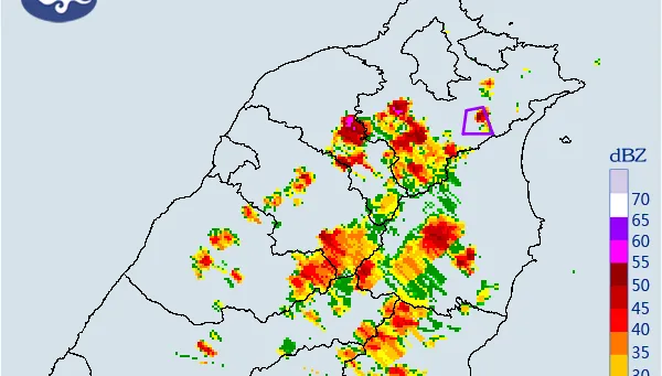午後雷雨來襲！新北坪林國家警報響　持續至16:33