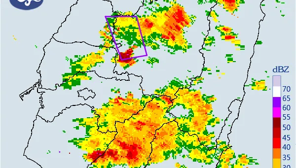 下班帶傘！雷雨連炸彰投雲15地　防劇烈降雨致災