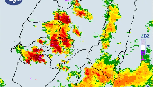國家警報響！雷雨夾帶冰雹襲「5縣市」　防9級強陣風