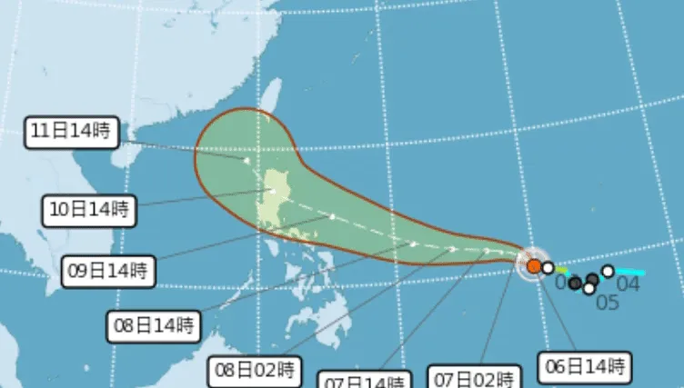 最快11/10發海陸警報！「鳳凰」上看強颱　登陸機率偏高
