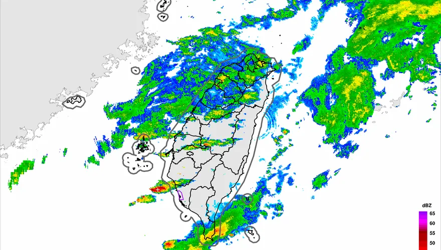 今鋒面雨彈擴大！大雷雨轟高雄市　放晴等4/26