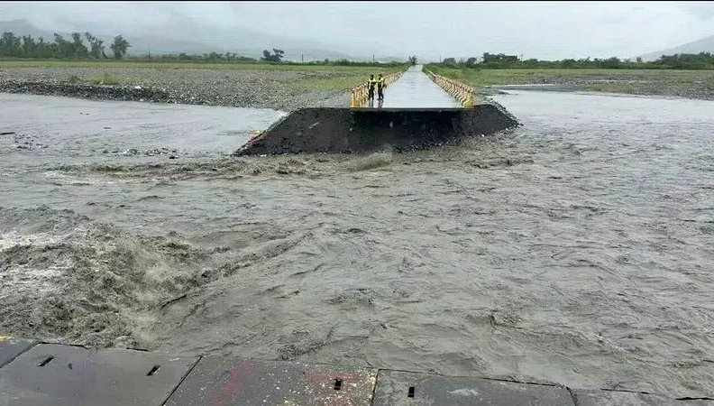 豪雨讓花蓮也出事！玉里榮民醫院保全驚傳被沖走「全力搜救中」