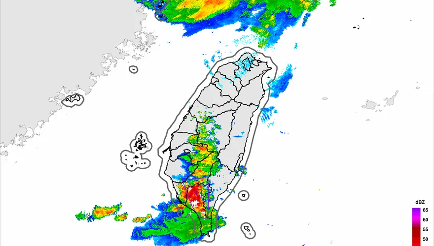 大雷雨又轟南部！「4縣市」陸上示警區域出爐
