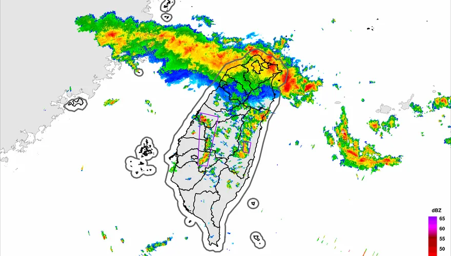 南部5縣市+花蓮大雷雨開炸　警戒範圍曝