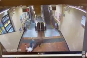 影/野豬闖港地鐵站！20秒內連襲2人　撞跌倒地再狠咬「褲都爛了」