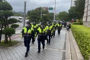 台北市長選舉辯論/近200人警力戒備　現場畫面曝光