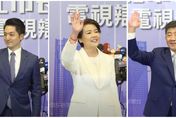 台北市長選舉辯論/黃珊珊穿著超吸睛！一身白配韓風眼鏡　蔣萬安領帶有巧思