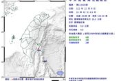 快訊/下午「地牛突翻身」！台東近海發生「規模4.6地震」　最大震度4級