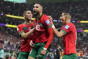 【影】世足賽/摩洛哥再演驚奇！踢下葡萄牙　非洲黑馬首闖4強